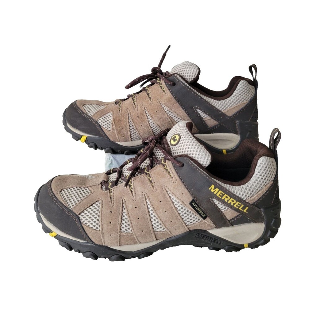 Merrell Accentor 2 Womens 10 Brown Suede Waterproof Hiking Trail Shoes J599662